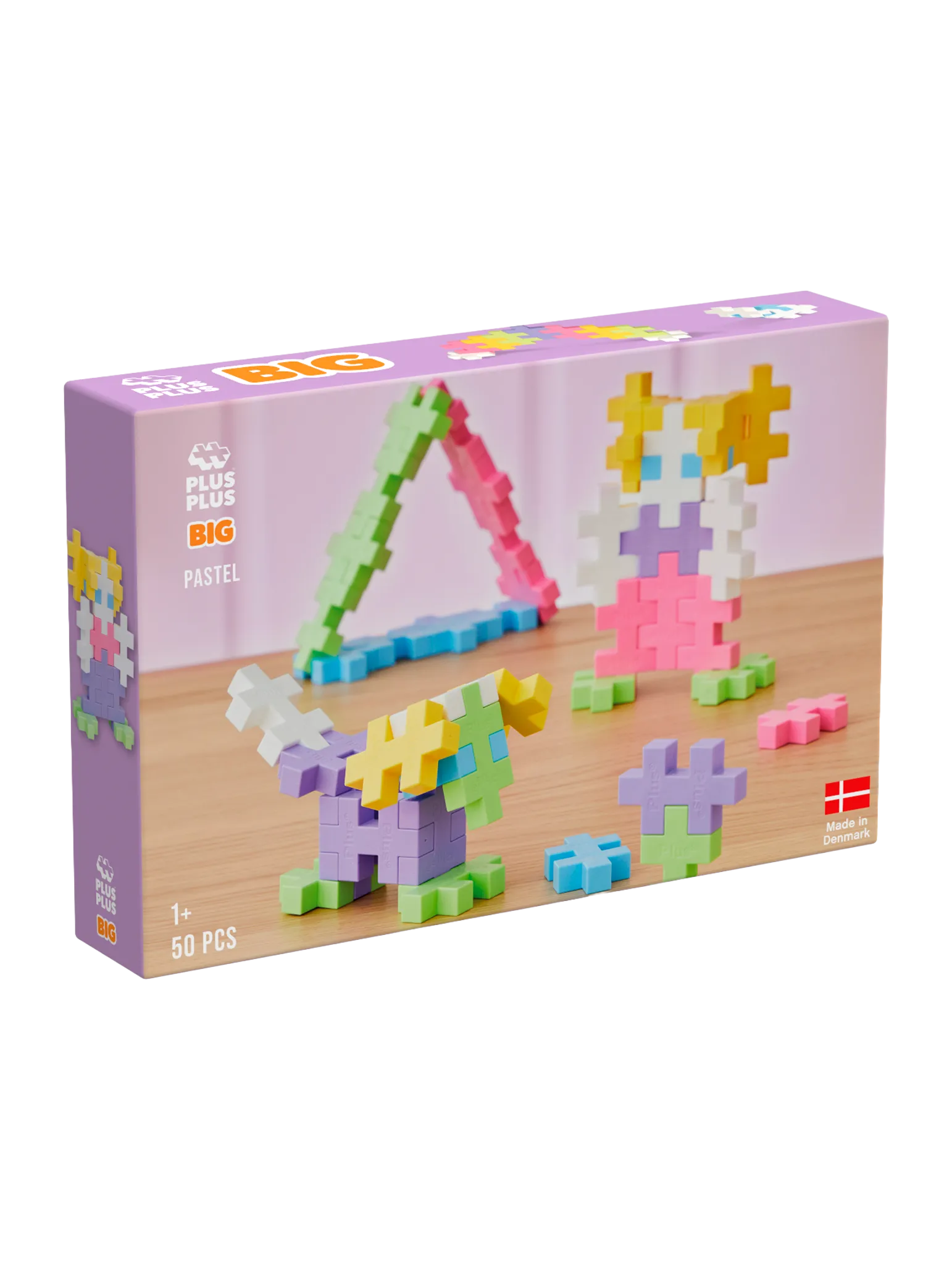 BIG Pastell Färgmix - 50 stk